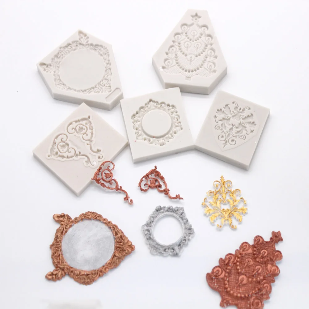 European pattern soft candy mold fondant cake decoration tool chocolate mold silicone mold J133/J134/J135
European pattern soft candy mold fondant cake decoration tool chocolate mold silicone mold J133/J134/J135