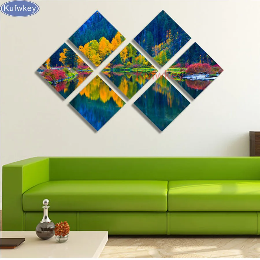 7 pcs 3d diy diamond painting Cross Stitch,autumn,tree,lake,Multi-picture,full square Diamond Embroidery Mosaic natural scenery
7 pcs 3d diy diamond painting Cross Stitch,autumn,tree,lake,Multi-picture,full square Diamond Embroidery Mosaic natural scenery