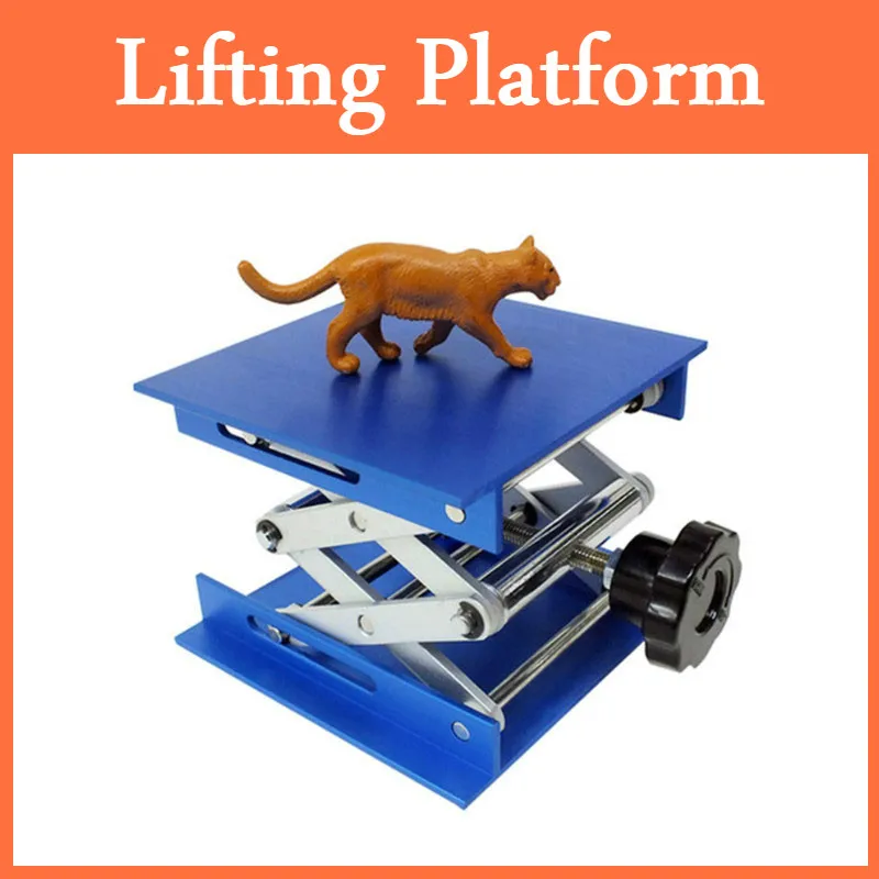 CNC Laser Engraving Machine 100*100 Mini Aluminum Alloy Lifting Platform Focus Adjustable For Desktop Max Adjust Height 45-145mm
CNC Laser Engraving Machine 100*100 Mini Aluminum Alloy Lifting Platform Focus Adjustable For Desktop Max Adjust Height 45-145mm