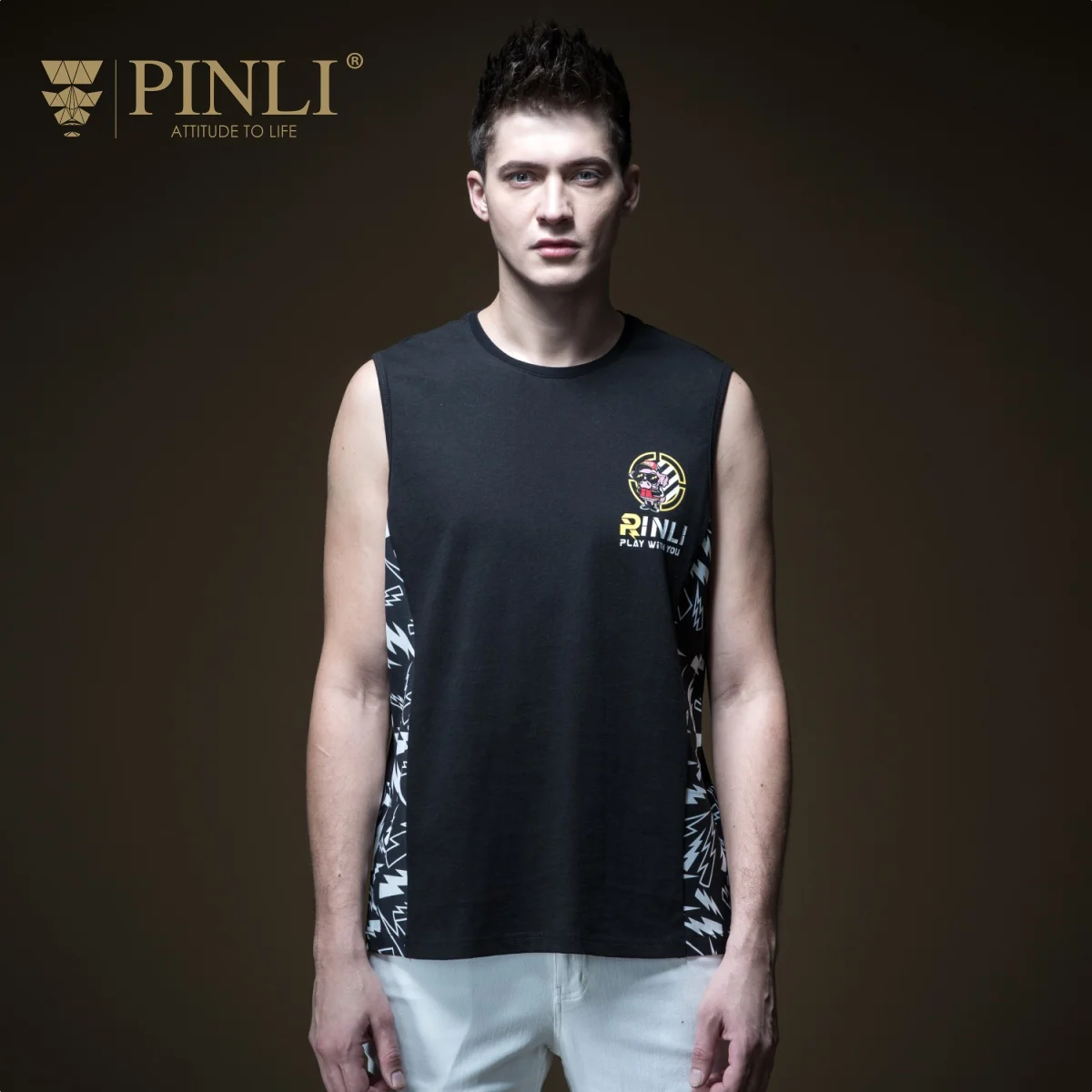 2019 No Linkin Park New Arrival Undertale Palace Pinli Summer Men's Decorated Body Printed T-shirt Sleeveless Vest B192311485
2019 No Linkin Park New Arrival Undertale Palace Pinli Summer Men's Decorated Body Printed T-shirt Sleeveless Vest B192311485
