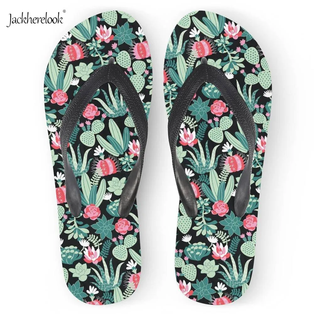 Jackherelook Cactus Floral Pattern Flip Flops Women Summer Slippers Outside Beach House Room Flip-Flops Female Lady Flat Sandals
Jackherelook Cactus Floral Pattern Flip Flops Women Summer Slippers Outside Beach House Room Flip-Flops Female Lady Flat Sandals
