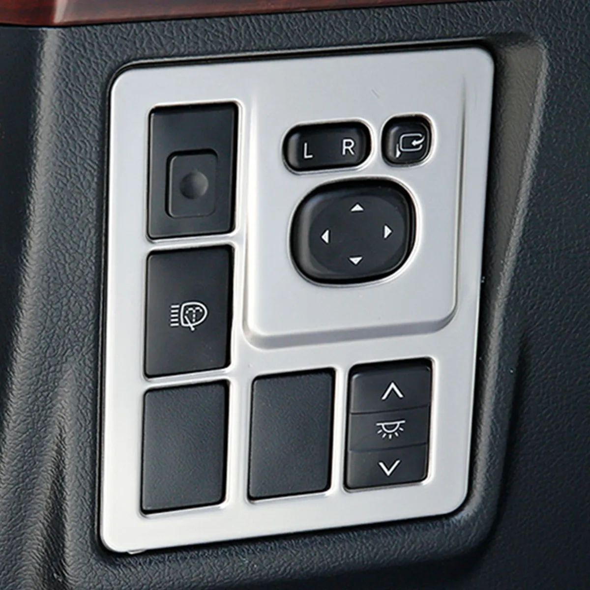 1PCS ABS Headlight Adjustment Switch Trim Cover for Toyota Land Cruiser Prado 150 2010 2011 2012 2013 2014 2015 2016 2017 2018
1PCS ABS Headlight Adjustment Switch Trim Cover for Toyota Land Cruiser Prado 150 2010 2011 2012 2013 2014 2015 2016 2017 2018