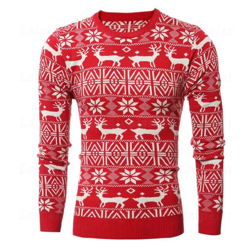 Laipelar Men Casual Sweater Jumper Elk Deer Pattern Slim Fit Knitted Christmas Sweaters Knitwear 2018 Autumn Winter Pullover Top
Laipelar Men Casual Sweater Jumper Elk Deer Pattern Slim Fit Knitted Christmas Sweaters Knitwear 2018 Autumn Winter Pullover Top