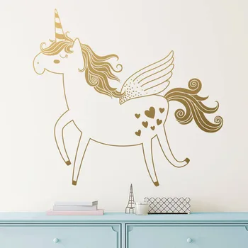 YOYOYU Art Vinyl wall stickers for kids room Cute Unicorn Removeable Wall Decal Nursery Bedroom Wall Decoration Poster ZX232 
YOYOYU Art Vinyl wall stickers for kids room Cute Unicorn Removeable Wall Decal Nursery Bedroom Wall Decoration Poster ZX232