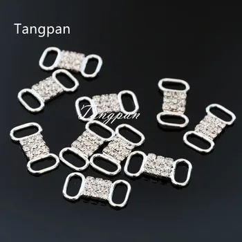 Tangpan 20pcs Mini Crystal Rhinestone Bikini Connectors Bag Buckle Shoes Chain Bra Swimwear Swimsuit G-String Thongs Connector
Tangpan 20pcs Mini Crystal Rhinestone Bikini Connectors Bag Buckle Shoes Chain Bra Swimwear Swimsuit G-String Thongs Connector