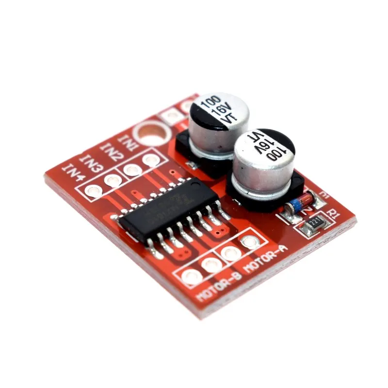 WAVGAT DC Motor Drive Module Reversing PWM Speed Dual H Bridge Stepper Motor Mini Victory L298N
WAVGAT DC Motor Drive Module Reversing PWM Speed Dual H Bridge Stepper Motor Mini Victory L298N