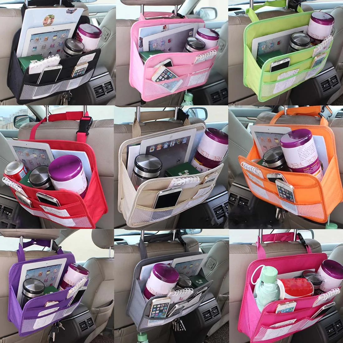 Dongzhen Car Back Seat Storage Bag Auto Seat Cover Organizer Holder Single Layer Bags Capacity Storage Pouch Accessories 1pcs
Dongzhen Car Back Seat Storage Bag Auto Seat Cover Organizer Holder Single Layer Bags Capacity Storage Pouch Accessories 1pcs