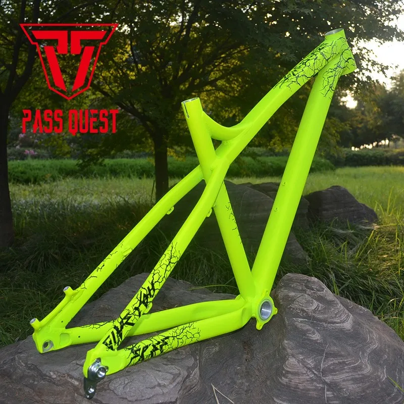 PASS QUEST hard tail AM bike mountain frame H1 quick dismantling barrel axis version 27.5 650B
PASS QUEST hard tail AM bike mountain frame H1 quick dismantling barrel axis version 27.5 650B