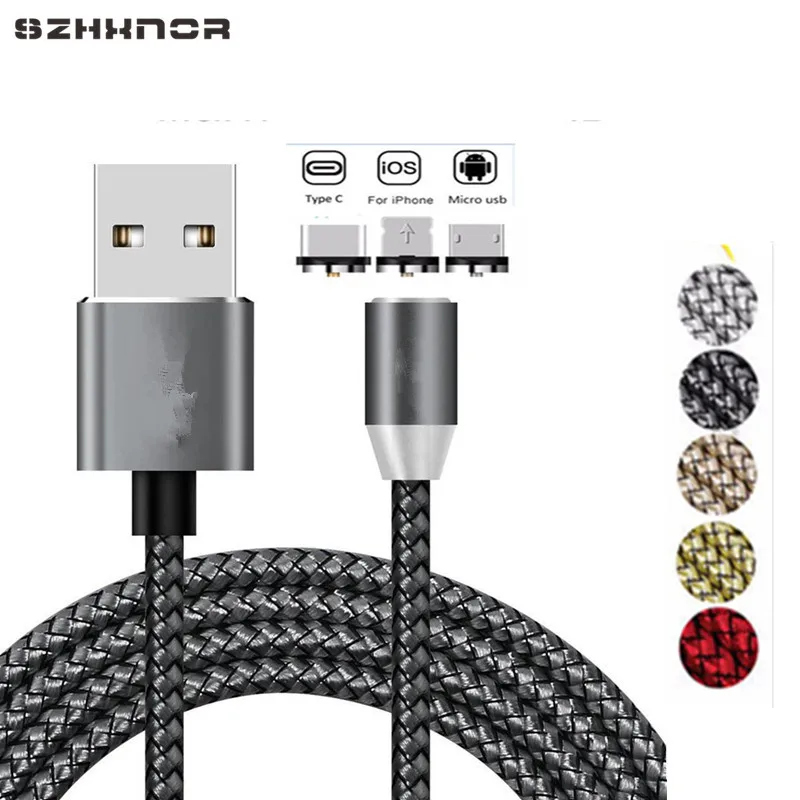 1m 2.1A Micro USB Magnetic Cable for Xiaomi Samsung Galaxy Note6/5/4/3/J3/J5/J7/A3/A5/A7 LG LED Fast Charging Magnet Cable
1m 2.1A Micro USB Magnetic Cable for Xiaomi Samsung Galaxy Note6/5/4/3/J3/J5/J7/A3/A5/A7 LG LED Fast Charging Magnet Cable