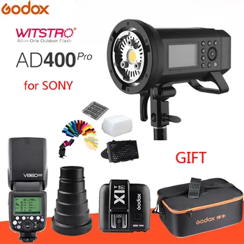 Godox AD400Pro WITSTRO integrated outdoor flash lithium battery TTL HSS, with V860II-S flash+SN04+X1T-S trigger for SONY camera
Godox AD400Pro WITSTRO integrated outdoor flash lithium battery TTL HSS, with V860II-S flash+SN04+X1T-S trigger for SONY camera