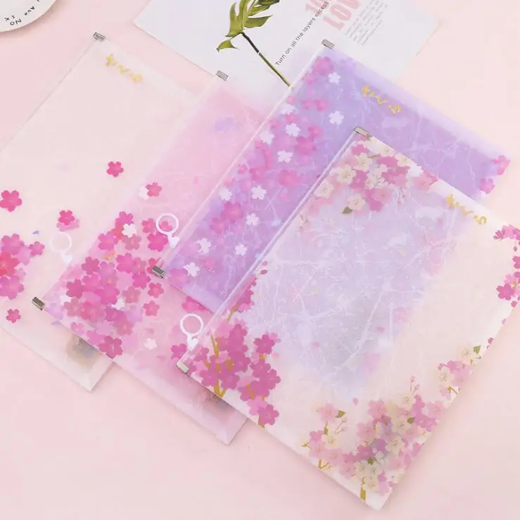 Newest 1PC PVC Pretty Sakura Cherry Blossoms Kawaii A4 File Folder Office Document Organizer Bag Students Paper Storage Case
Newest 1PC PVC Pretty Sakura Cherry Blossoms Kawaii A4 File Folder Office Document Organizer Bag Students Paper Storage Case