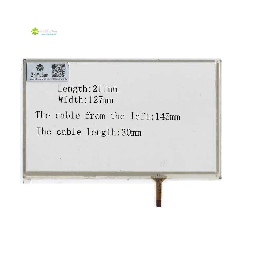 ZhiYuSun HLD-TP-2926 211mm*127mm 9inch 4lines NEW touch screen panel TOUCH glass sensor 211*127 for DVD car | Компьютеры и офис
