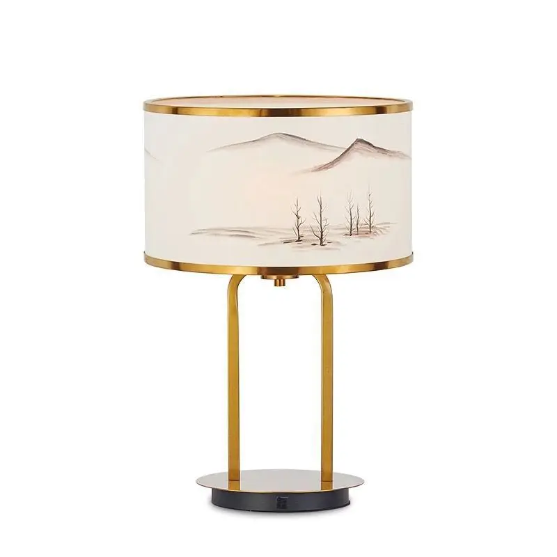 Modern Simple Fashionable Table Lamps Fabric Landscape Scenery Lampshade Iron Table Lamps Soft Light Table Lamps for Bedroom
Modern Simple Fashionable Table Lamps Fabric Landscape Scenery Lampshade Iron Table Lamps Soft Light Table Lamps for Bedroom