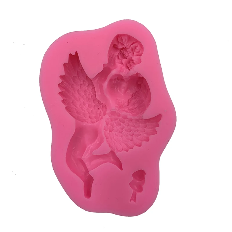 3D DIY Wing Angel Chocolate Candy Moulds Silicone Molds Bakeware Soap Fondant Lace Sugar Craft Cake Decorating Tools
3D DIY Wing Angel Chocolate Candy Moulds Silicone Molds Bakeware Soap Fondant Lace Sugar Craft Cake Decorating Tools