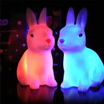 Easter White Battery Rabbit LED Colorful Changing Colour Cute Bunny Night Light Lamp Home Party Decor Kids Gift Hot Sale
Easter White Battery Rabbit LED Colorful Changing Colour Cute Bunny Night Light Lamp Home Party Decor Kids Gift Hot Sale