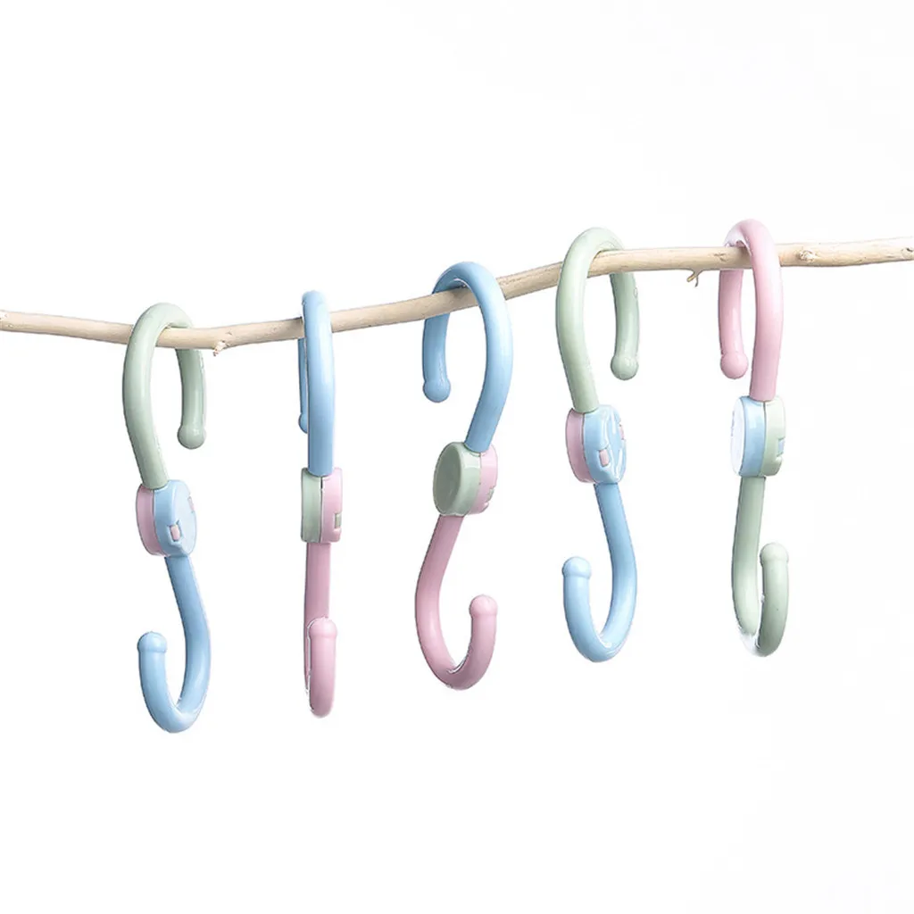 3pcs Plastic Shape Hooks Rotatable Rack Shoes Towel Bag Holder for Wardrobe Kitc Hook Hanger Clothing Plastic Hook Home Use
3pcs Plastic Shape Hooks Rotatable Rack Shoes Towel Bag Holder for Wardrobe Kitc Hook Hanger Clothing Plastic Hook Home Use