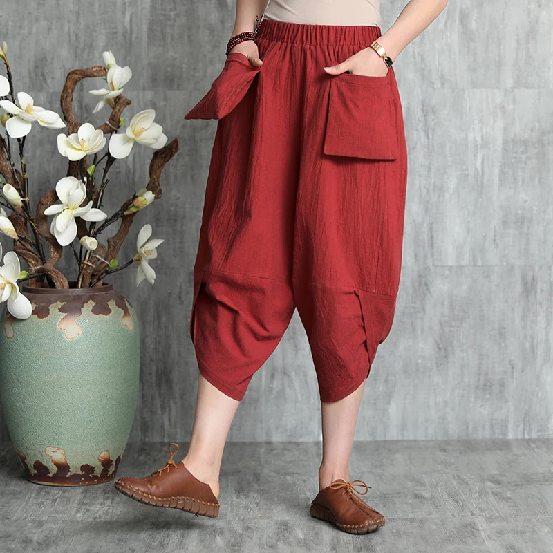 Unisex Summer Linen Shorts New High Elastic Waist Minimalism Vintage Literary Casual Women Short Pants Japanese Hip Hop Styles
Unisex Summer Linen Shorts New High Elastic Waist Minimalism Vintage Literary Casual Women Short Pants Japanese Hip Hop Styles