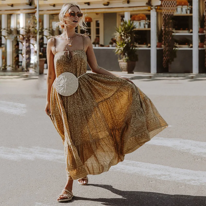 Vintage Casual Sommerkleid Sundress Female Tube Beach Dress Trendy Boho Long Maxi Womens Dresses New Arrival 2019 Summer Elegant
Vintage Casual Sommerkleid Sundress Female Tube Beach Dress Trendy Boho Long Maxi Womens Dresses New Arrival 2019 Summer Elegant