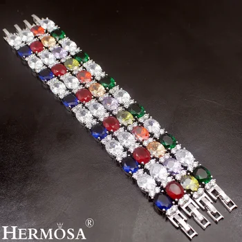 Hermosa Best Xmas Gift Fashion Women Jewelry Bracelet 6.5'' Wedding Holiday Party Show Bracelets
Hermosa Best Xmas Gift Fashion Women Jewelry Bracelet 6.5'' Wedding Holiday Party Show Bracelets
