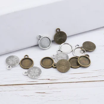 30Pcs Tibetan Bronze Cabochon Base Setting 10mm 12mm Dia Round Blank Cameo Bezel Trays For Diy Women Earrings Jewelry Findings
30Pcs Tibetan Bronze Cabochon Base Setting 10mm 12mm Dia Round Blank Cameo Bezel Trays For Diy Women Earrings Jewelry Findings