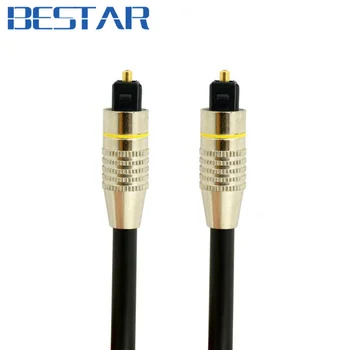 Toshiba Digital Optical Audio Toslink Male to Toslink Male Audio Cable Gold Connector adapter converter1m 3ft
Toshiba Digital Optical Audio Toslink Male to Toslink Male Audio Cable Gold Connector adapter converter1m 3ft