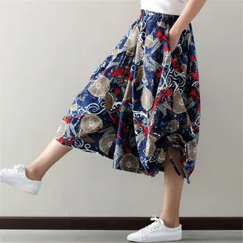 Bohp Capri Sarouel Cropped Harem Pants High Quality Cotton Linen Women Loose Wide Leg Pants Harajuku Female Harem Pants
Bohp Capri Sarouel Cropped Harem Pants High Quality Cotton Linen Women Loose Wide Leg Pants Harajuku Female Harem Pants