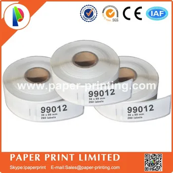 6x rolls Dymo 99012 Labels Compatible Dymo 99012 Labels dymo label rolls etiketten 89 x 36mm 260 Labels Per Roll
6x rolls Dymo 99012 Labels Compatible Dymo 99012 Labels dymo label rolls etiketten 89 x 36mm 260 Labels Per Roll