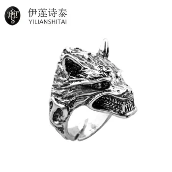 Adjustable Rings wolf Head House Stark of Winterfell Men Ring Alloy Game of Thrones ice Wolf TV Jewelry High Quality Cool Rings
Adjustable Rings wolf Head House Stark of Winterfell Men Ring Alloy Game of Thrones ice Wolf TV Jewelry High Quality Cool Rings