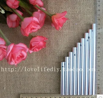 DIY pipe material silver hollow tubes Campanula manual pipe diameter 8MM*11cm wind chime tubes
DIY pipe material silver hollow tubes Campanula manual pipe diameter 8MM*11cm wind chime tubes