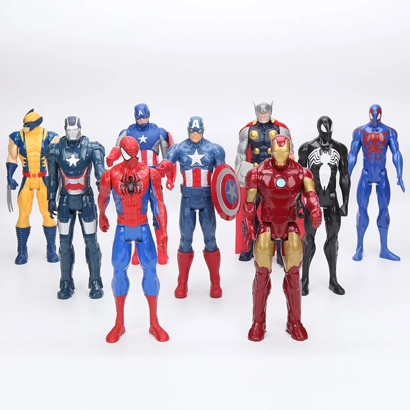The Avengers Infinity War Hulk Captain America Iron Man Thor Action Figure Gifts