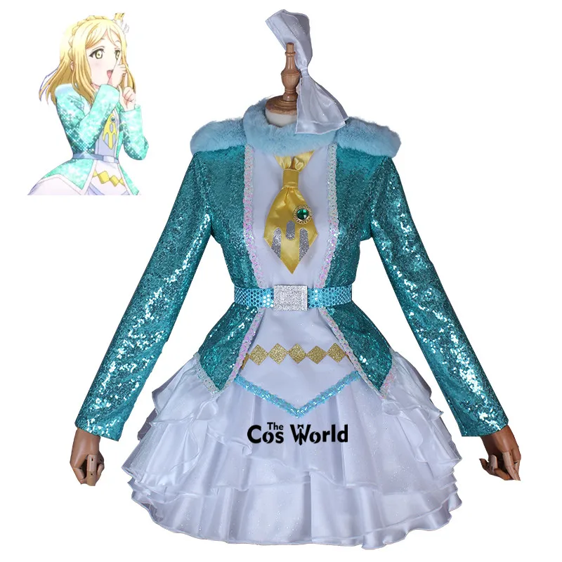 LoveLive!Sunshine!! Saint Snow Aqours Awaken the power Christmas Eve Night Ohara Mari Dress Uniform Outfit Cosplay Costumes
LoveLive!Sunshine!! Saint Snow Aqours Awaken the power Christmas Eve Night Ohara Mari Dress Uniform Outfit Cosplay Costumes