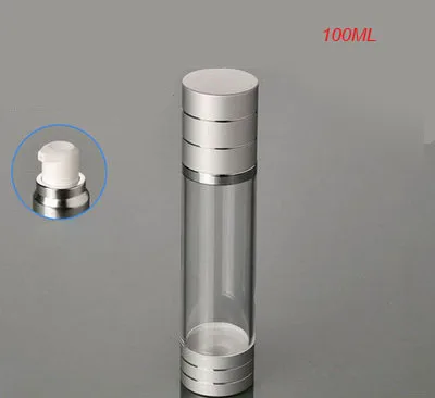 50pcs 100ML airless bottle plastic ,wholesale empty 100 ml lotion bottle with airless pump can used for Cosmetic Packaging
50pcs 100ML airless bottle plastic ,wholesale empty 100 ml lotion bottle with airless pump can used for Cosmetic Packaging