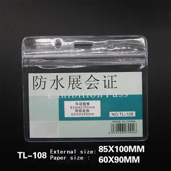 Lot of 1000PCS Horizontal Transparent Vinyl Plastic ID Card Badge Holder With Waterproof PVC Bag Case Badge Holder Accessories
Lot of 1000PCS Horizontal Transparent Vinyl Plastic ID Card Badge Holder With Waterproof PVC Bag Case Badge Holder Accessories