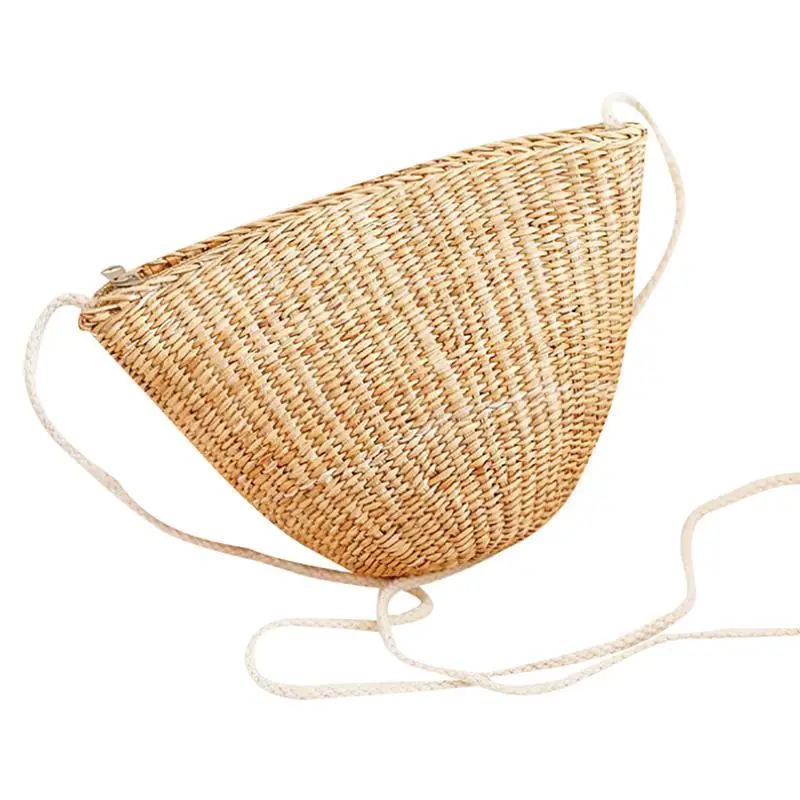 Summer Fashion Wild Casual Messenger Bags Retro Handmade Straw Bag Creative Woven Rattan Straw Portable Crossbody Bag For Travel
Summer Fashion Wild Casual Messenger Bags Retro Handmade Straw Bag Creative Woven Rattan Straw Portable Crossbody Bag For Travel