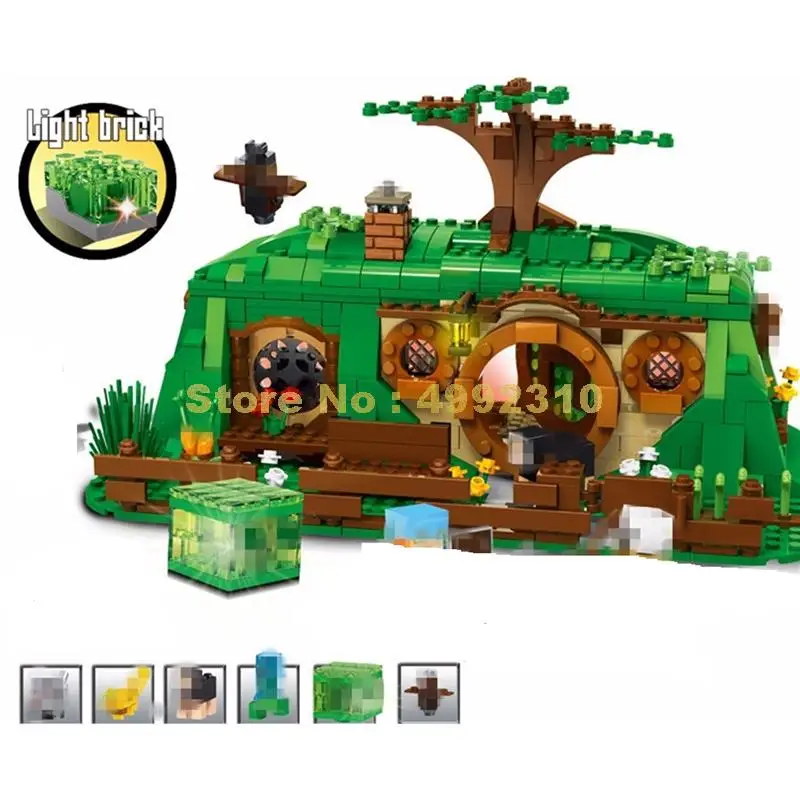 830 705pcs my world forest jungle ancient house with light 2 figures building block Bricks Toy
830 705pcs my world forest jungle ancient house with light 2 figures building block Bricks Toy