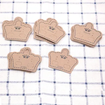 500Pcs 5x4cm Kraft Paper Earrring Card Fashion Card Hang Tag Jewelry Display Earring Favor Marking Garment Prices Label Tags
500Pcs 5x4cm Kraft Paper Earrring Card Fashion Card Hang Tag Jewelry Display Earring Favor Marking Garment Prices Label Tags