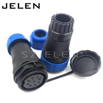 SD28TP-ZM, 9 pin in line waterproof connector ,IP67,LED Outdoor power cable connector rated current 10A, Air connector
SD28TP-ZM, 9 pin in line waterproof connector ,IP67,LED Outdoor power cable connector rated current 10A, Air connector