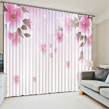 European Flower 3d curtains print painting Living room bedroom decoration wedding customize window curtains
European Flower 3d curtains print painting Living room bedroom decoration wedding customize window curtains