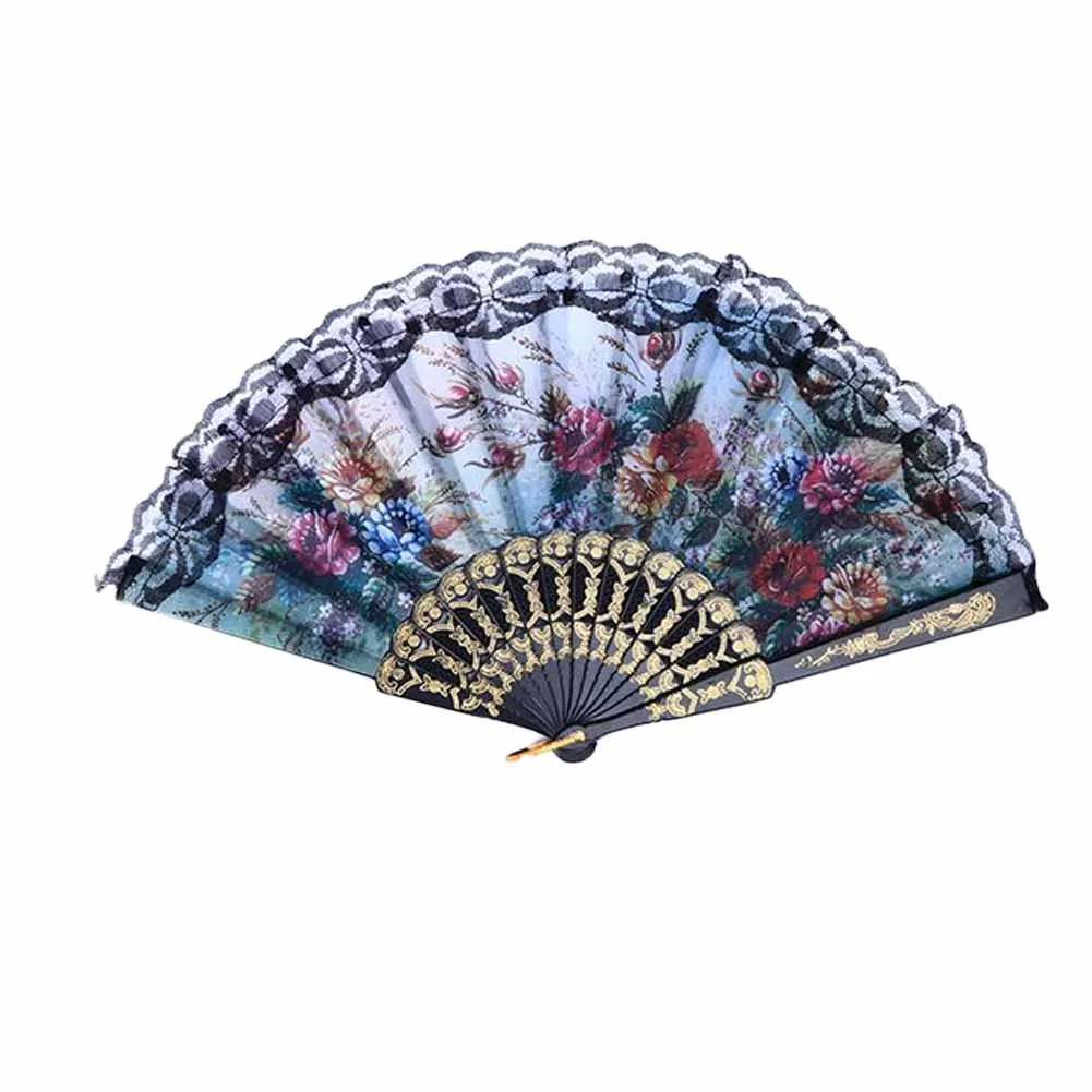 Hot Sale Chinese Style Flower Floral Fabric Lace Folding Hand Dancing Wedding Party Decor Fan Color Random
Hot Sale Chinese Style Flower Floral Fabric Lace Folding Hand Dancing Wedding Party Decor Fan Color Random