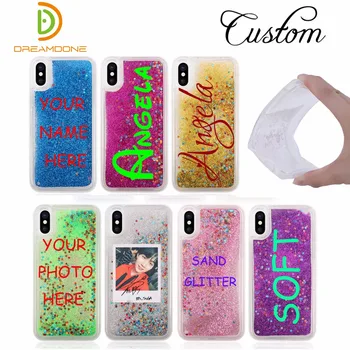 silicone soft liquid Glitter sand cell phone case Cover shell for iphone X 5 5s se 5c 6g 6s 7g 8g plus custom personalized DIY
silicone soft liquid Glitter sand cell phone case Cover shell for iphone X 5 5s se 5c 6g 6s 7g 8g plus custom personalized DIY