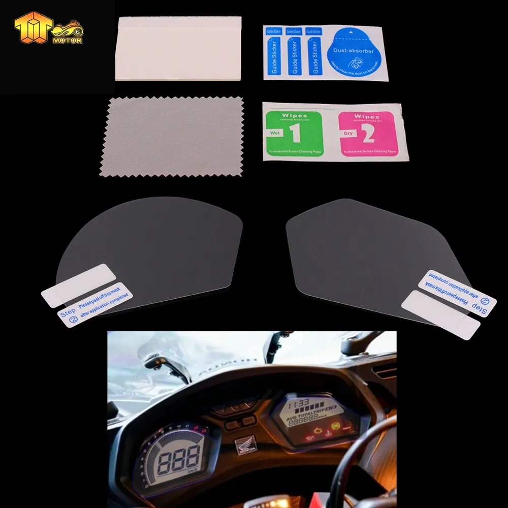 CK CATTLE KING For Honda CBR650F CB650F Cluster Scratch Protection Film Screen Protector Explosion-proof for Honda CB/CBR650F
CK CATTLE KING For Honda CBR650F CB650F Cluster Scratch Protection Film Screen Protector Explosion-proof for Honda CB/CBR650F