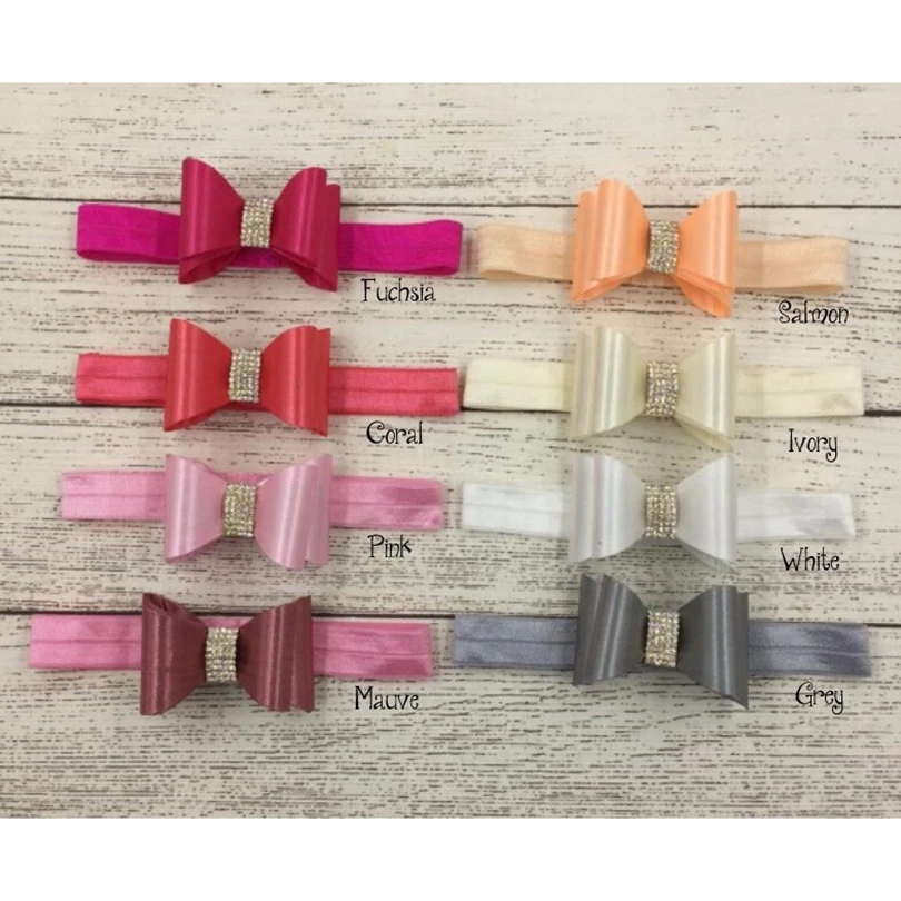 30pcs/lot 8colors Wholesale Rhinestone Hair Bows Headband Luxe Headbands Hair Bow Head Wear Kids Girls Hair Accessories
30pcs/lot 8colors Wholesale Rhinestone Hair Bows Headband Luxe Headbands Hair Bow Head Wear Kids Girls Hair Accessories
