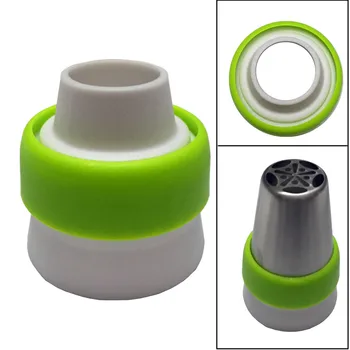 1 pcc Large Russian Tulip Icing Piping Bag Nozzle Converter Cream Cupcake Cake Decorating Fondant Tools Random Color
1 pcc Large Russian Tulip Icing Piping Bag Nozzle Converter Cream Cupcake Cake Decorating Fondant Tools Random Color