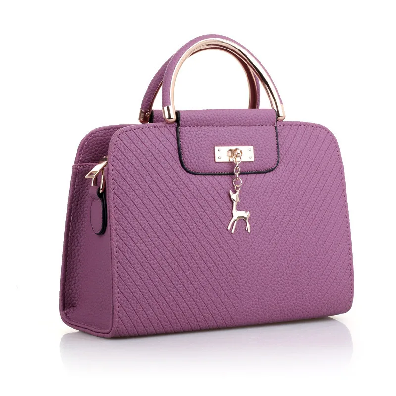 Wholesale and Distribution of Luggage Women's Baggage 2019 New PU Deer Twisted Iron Ring Handbag
Wholesale and Distribution of Luggage Women's Baggage 2019 New PU Deer Twisted Iron Ring Handbag