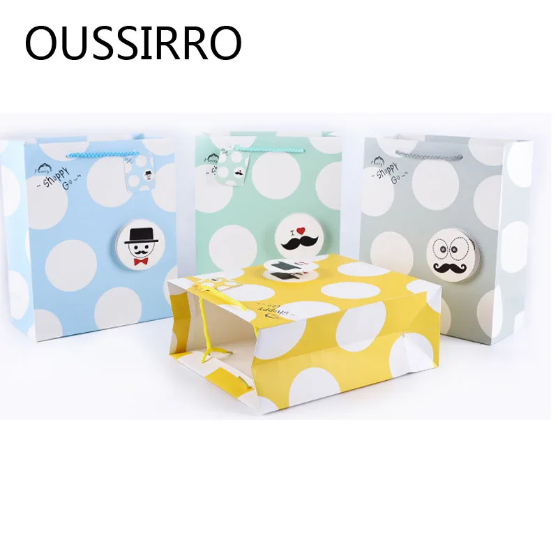 Small Fresh Polka Dot Gift Paper Bag Kawaii Spring Stick Gift Bag Wedding Birthday Party Decoration Candy Cookies Packaging Bags
Small Fresh Polka Dot Gift Paper Bag Kawaii Spring Stick Gift Bag Wedding Birthday Party Decoration Candy Cookies Packaging Bags