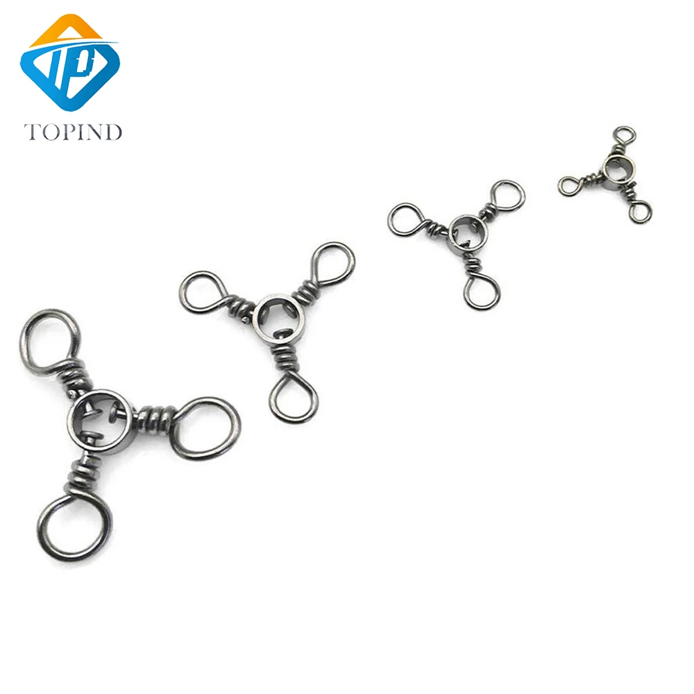 TOPIND 20pcs 1# 2# 3# 4# 3 way swivel fishhooks accessories 3-way fishing swivels solid rings connector fishing accessories
TOPIND 20pcs 1# 2# 3# 4# 3 way swivel fishhooks accessories 3-way fishing swivels solid rings connector fishing accessories