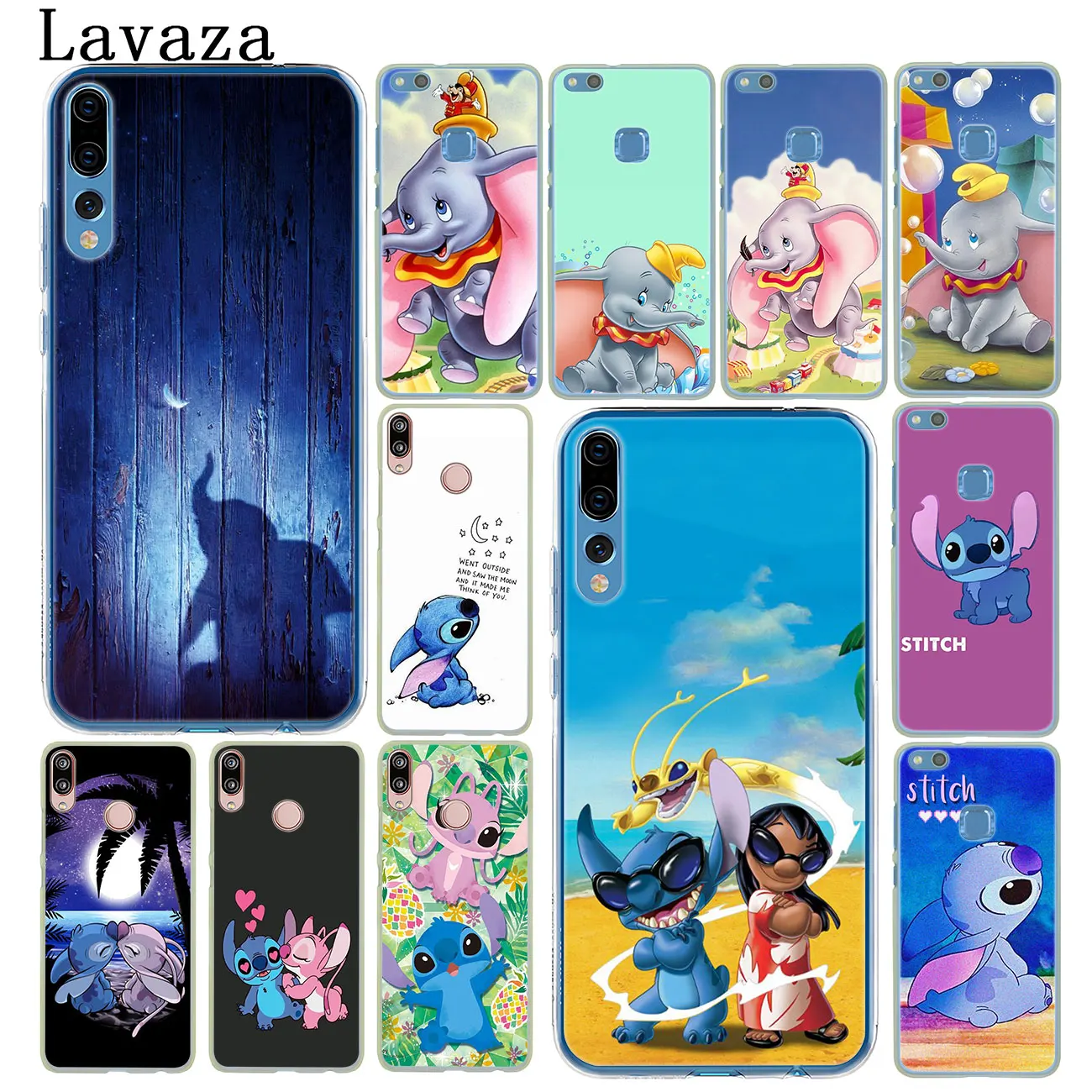 Lavaza Dumbo elephant Lilo Stitch Phone Case for Huawei P30 P20 Pro P10 P9 Plus P8 Lite Mini 2016 2017 P smart Z 2019 Cover
Lavaza Dumbo elephant Lilo Stitch Phone Case for Huawei P30 P20 Pro P10 P9 Plus P8 Lite Mini 2016 2017 P smart Z 2019 Cover