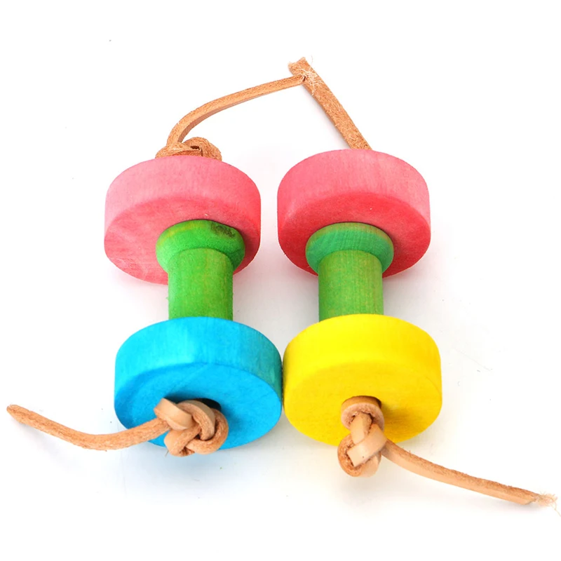 Parrot Pet Bird Dumbbells Chew Toys Wood For Parakeet Cockatiel Cage Toy Color Random Delivery
Parrot Pet Bird Dumbbells Chew Toys Wood For Parakeet Cockatiel Cage Toy Color Random Delivery