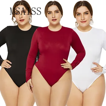 Large Code Xl-6xl Sexy Women Bodycon Bodysuits Long Sleeve Short Jumpsuits Romper One Piece Femme Playsuit
Large Code Xl-6xl Sexy Women Bodycon Bodysuits Long Sleeve Short Jumpsuits Romper One Piece Femme Playsuit