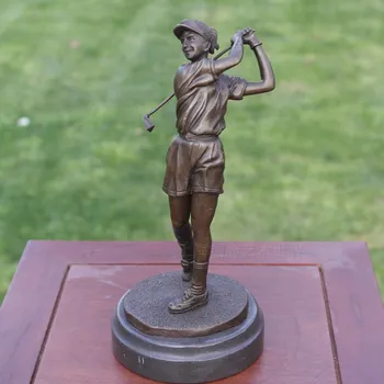 Female golf sports series copper sculpture like copper crafts business gift Home Furnishing decoration decoration
Female golf sports series copper sculpture like copper crafts business gift Home Furnishing decoration decoration